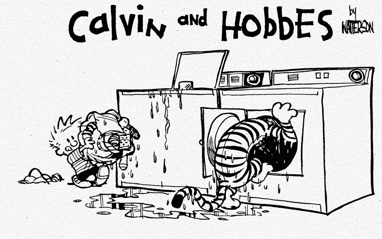 calvin hobbs coloring pages - photo #33