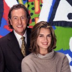 Eric Idle and Brooke Shields